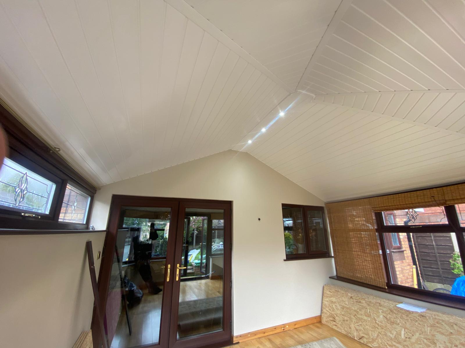After: Victorian Conservatory Interior Insulation